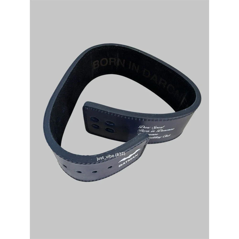 Darc Sport x Batman Born In Darcness Weightlifting Heavy Duty Belt Sz Small NEW